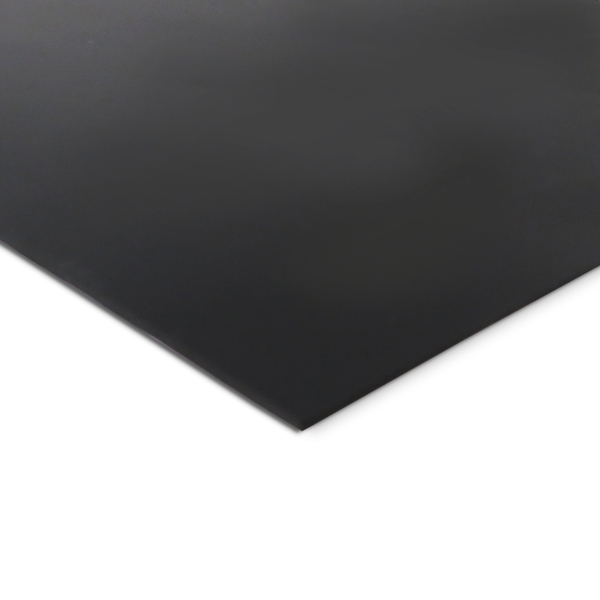 E. James Rubber, Epdm, 1/4" Thick, 48" x 48", 60A, Length: 40 ft. 1600-1/4K